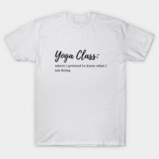 yoga relateable T-Shirt